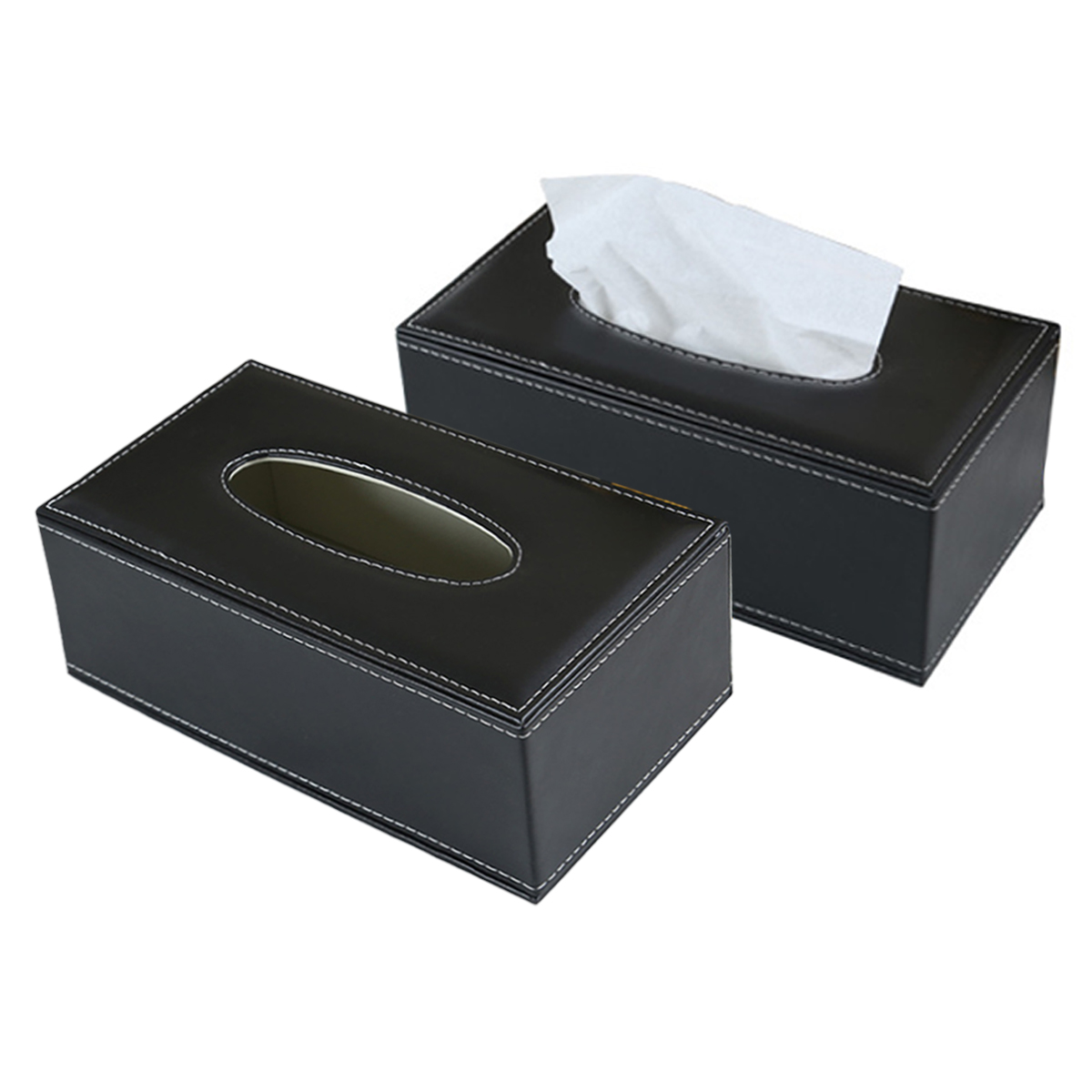 Leather Tissue Box